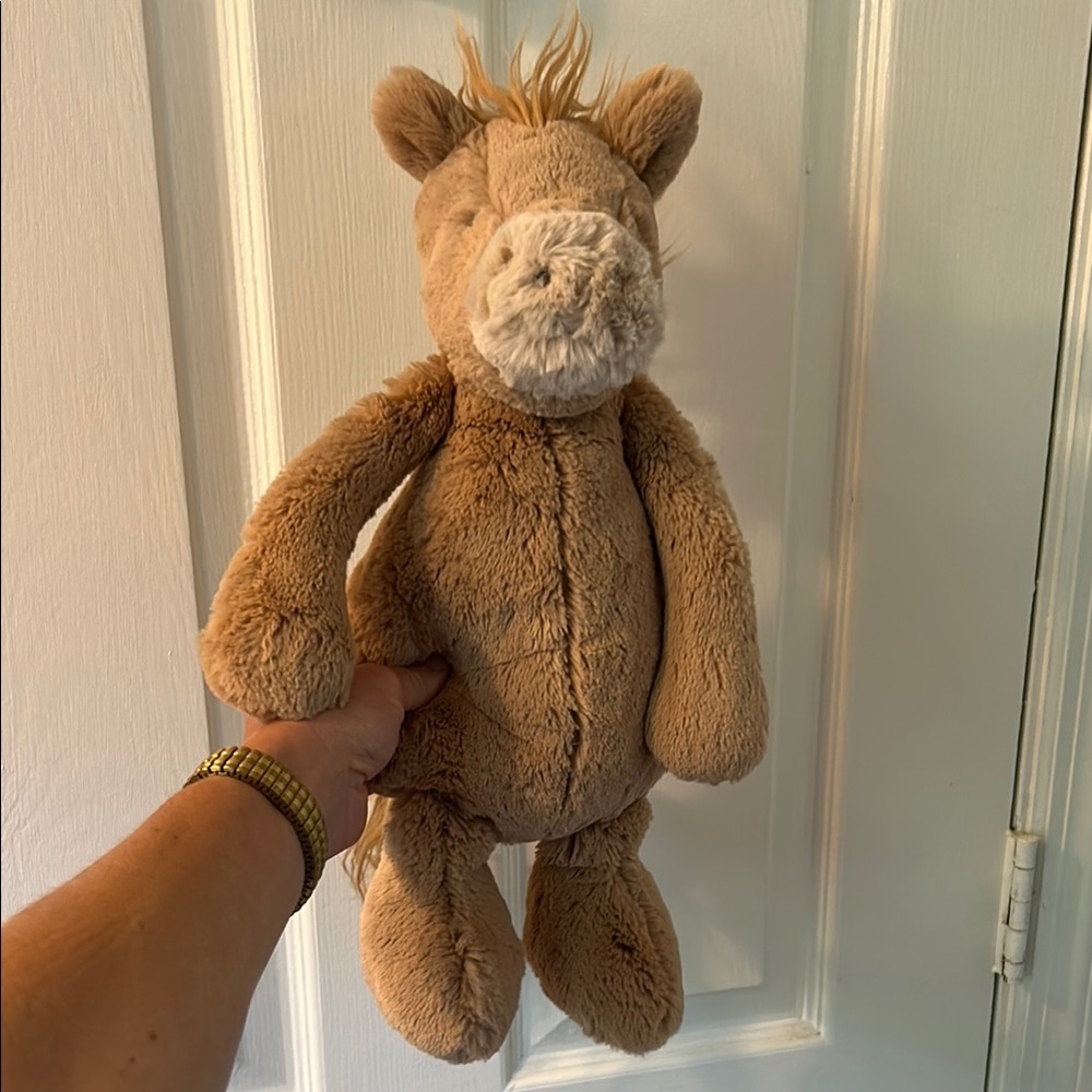 Jellycat Tan Plush Stuffed Animal Horse